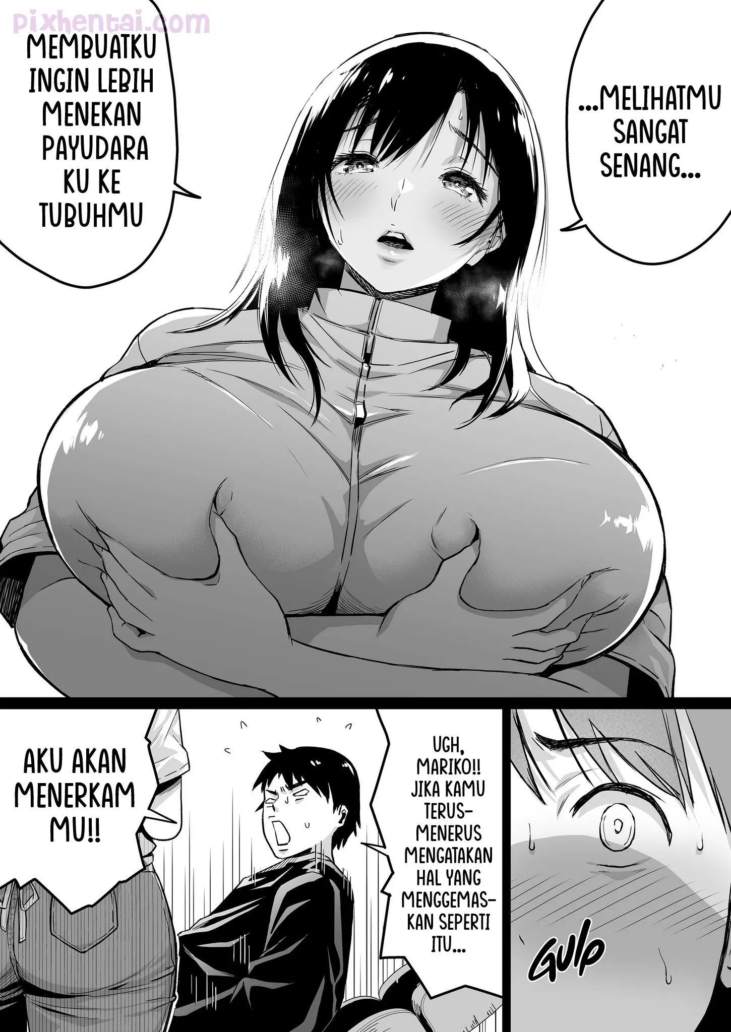 Komik hentai xxx manga sex bokep Marry a Big Breasted Young Wife Who Came to a Plain Barber Shop 2 page 9